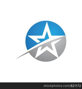 Star icon Template vector illustration design