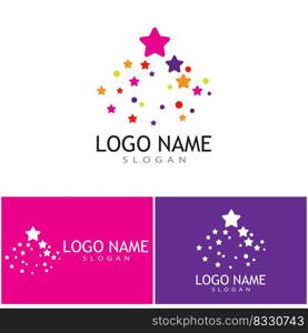 Star icon Template vector illustration design