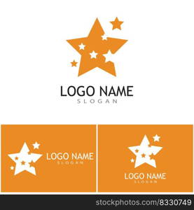 Star icon Template vector illustration design