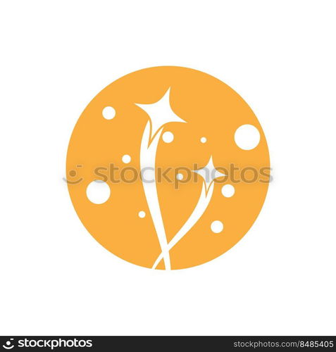 Star icon Template vector illustration design