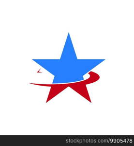 Star icon Template vector illustration design