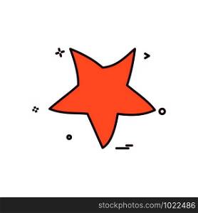 star icon vector design