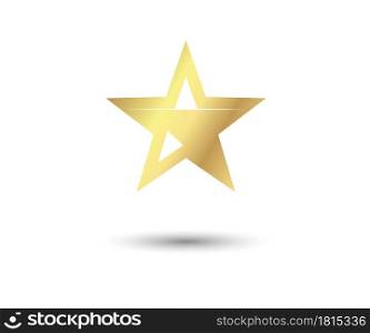 Star Icon vector eps10. Simple flat symbol. Star flat design web site, mobile app, logo on white background. illustration - Vector
