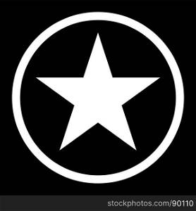Star in circle icon .. Star in circle icon .