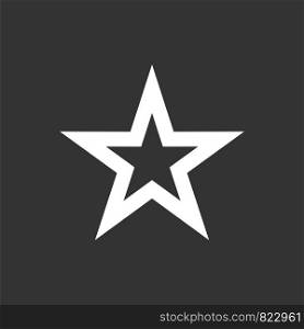 Star Line Logo Template Illustration Design. Vector EPS 10.