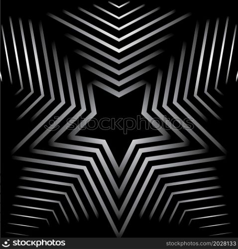 Star line Pattern. Geometric Star Background. Abstract star texture . Vector abstract graphic design. New Year Christmas template.
