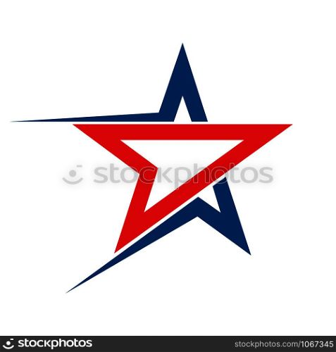 Star logo design template.