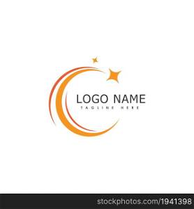 Star logo design template Fast logo Vector