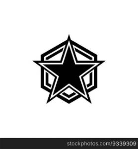 Star logo icon ,illustration design template vector.