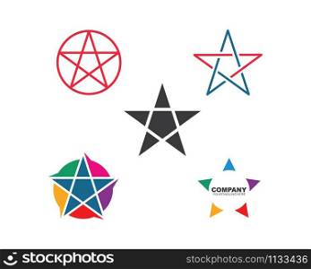 star logo icon vector illustration design