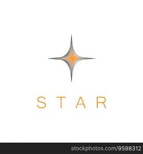 star logo icon vector illustration template design