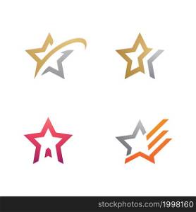 Star Logo Icons Template Vector Illustration Design