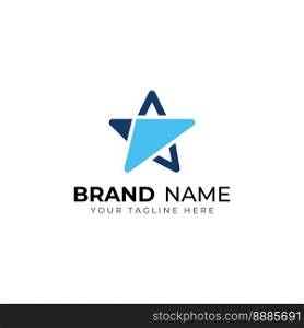 Star logo.Star logo for business and company.With modern illustration concept.