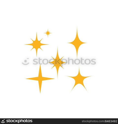 star logo stock illustration design