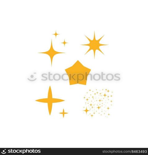 star logo stock illustration design