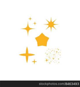 star logo stock illustration design