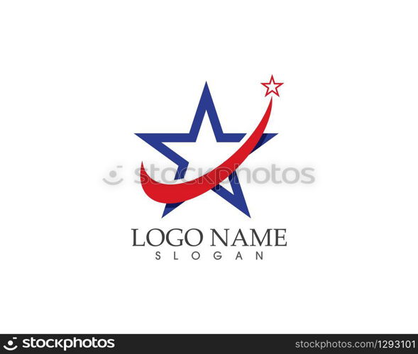 Star logo template