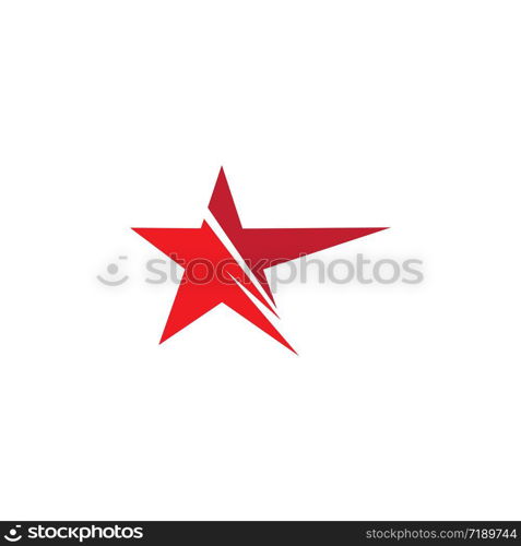 Star logo template illustration design