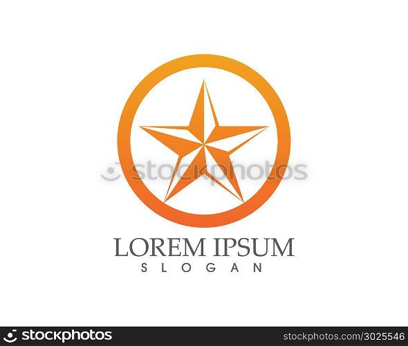 Star Logo Template vector icon
