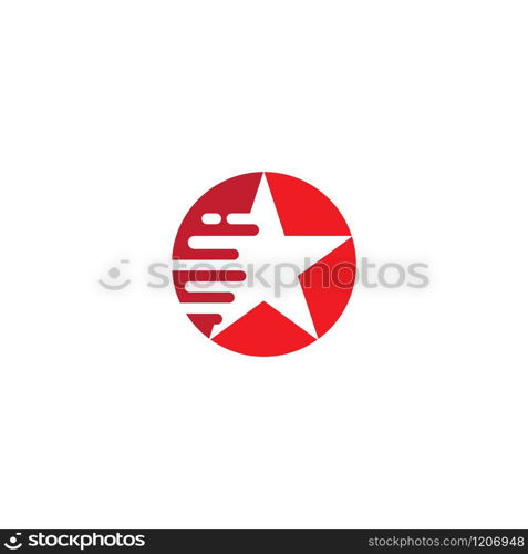 Star Logo Template vector icon illustration design