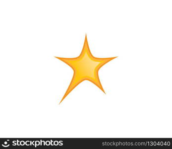 Star logo template vector icon illustration design