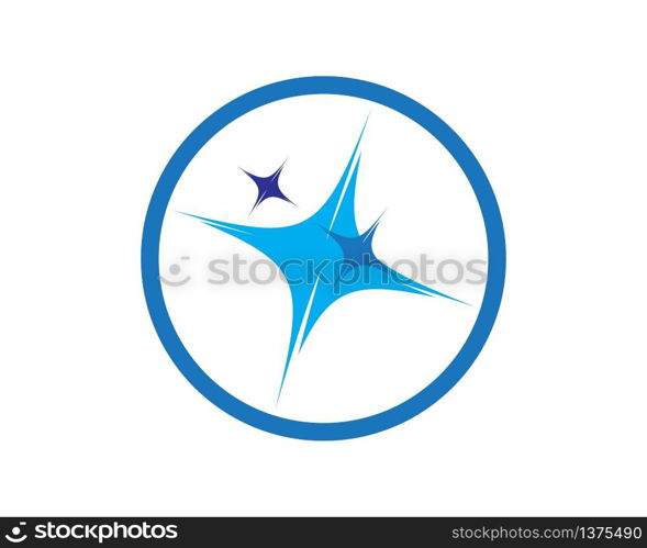 Star Logo Template vector icon illustration design