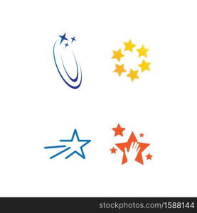 Star Logo Template vector icon illustration design