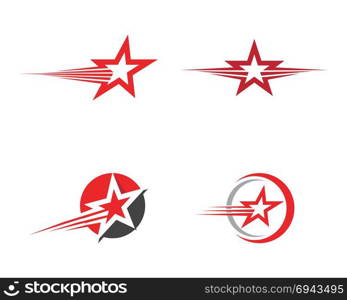 Star Logo Template vector icon illustration design