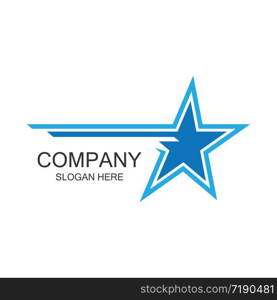 Star logo template vector icon illustration design