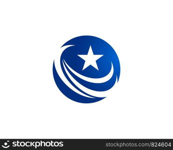 Star Logo Template vector icon illustration design