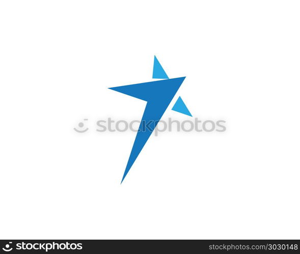 Star Logo Template vector icon. Star Logo Template vector icon illustration design