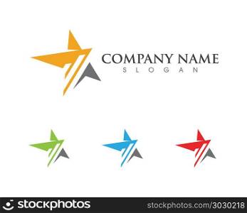 Star Logo Template vector icon. Star Logo Template vector icon illustration design