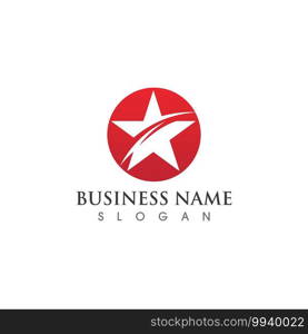 Star logo Template vector illustration design