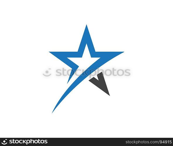 Star Logo Template vector. Star Logo Template vector icon illustration design