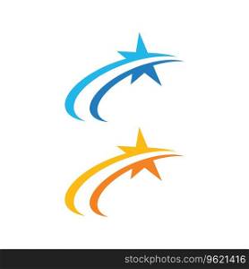 Star logo vector design template