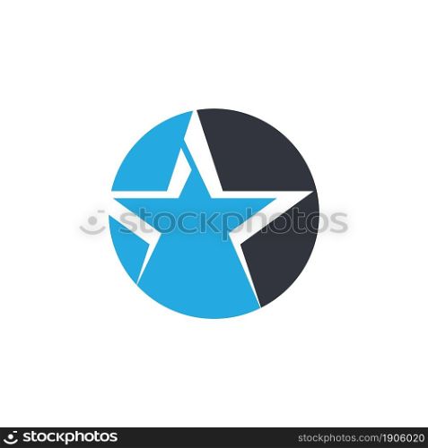 Star logo vector icon design