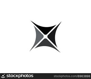 Star logo vector illustration
