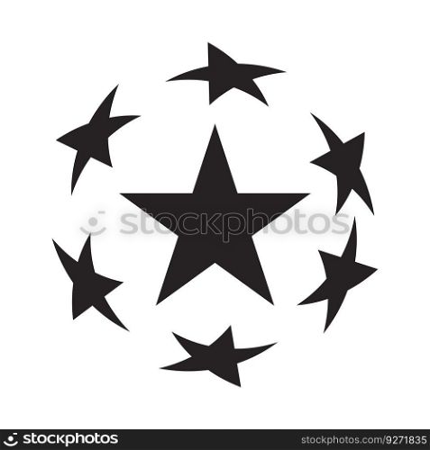 star logo vector illustration symbol design
