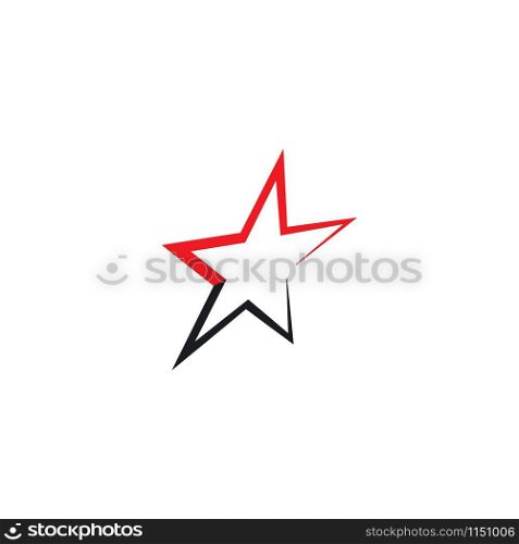 star logo vector template design