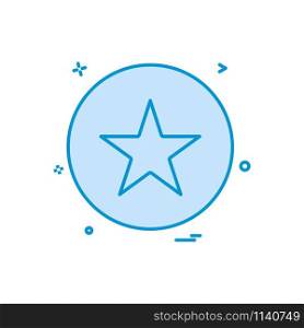 star medal icon vector design