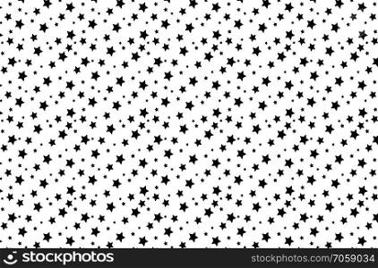 star pattern background, black star wallpaper design