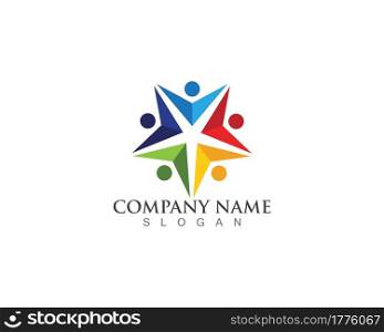 Star people community logo design