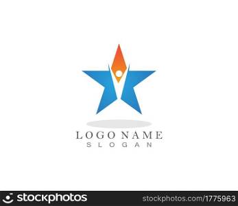 Star People Logo design vector