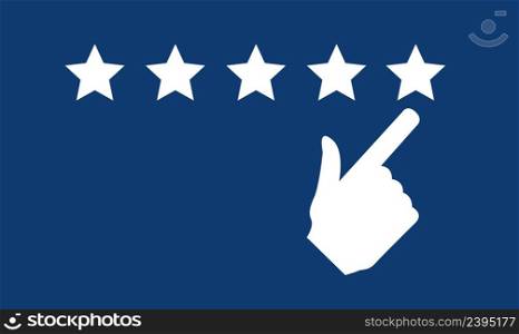 Star rating icon vector illustration eps10. Isolated badge for website or app, stock infographics. Star rating icon vector illustration eps10. Isolated badge for website or app, stock