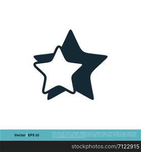 Star Rating Icon Vector Logo Template Illustration Design. Vector EPS 10.