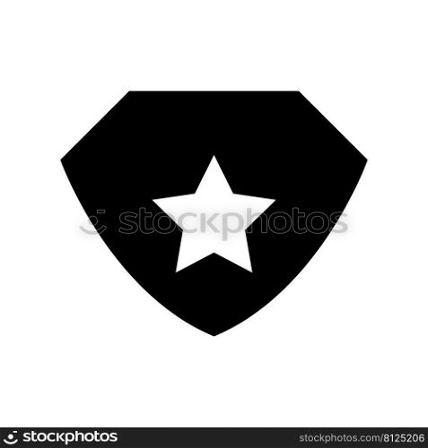 Star shield icon