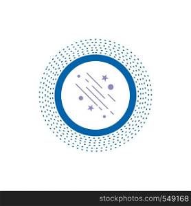 star, shooting star, falling, space, stars Glyph Icon. Vector isolated illustration. Vector EPS10 Abstract Template background