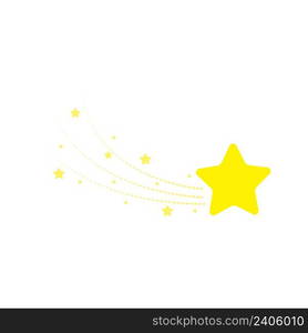 star, starry night, falling star, fireworks, twinkle, glow, glitter star, star over christmas, star decoration vector illustration