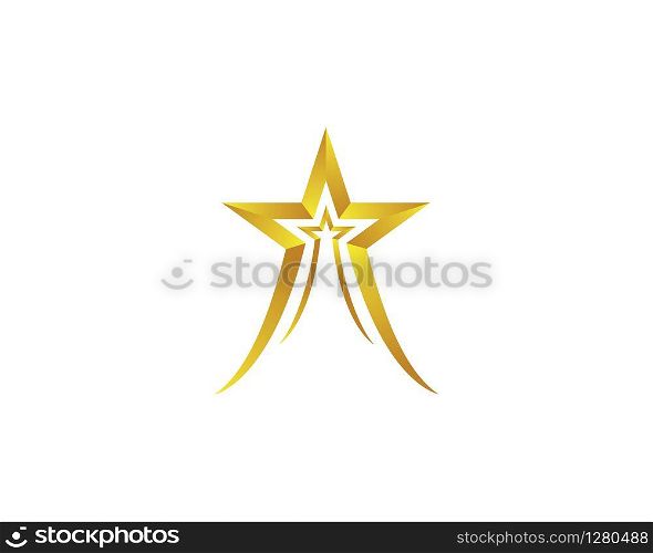 Star vector icon illustration design