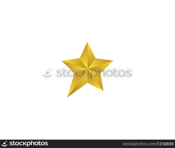 Star vector icon illustration design